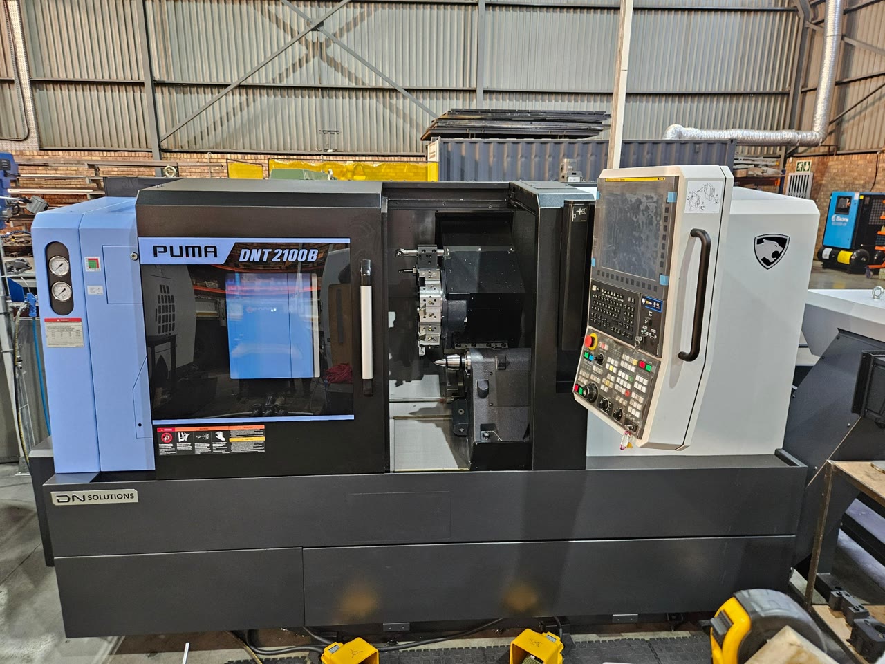 Faltec's new CNC lathe